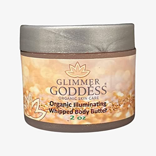 Glimmer Goddess Body Butter - Nourishing, Natural Glow, Vegan, Cruelty-Free - 2oz Travel Size