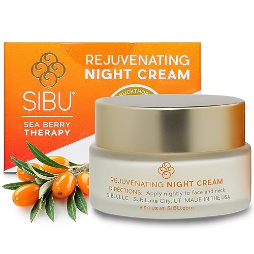 Sibu Rejuvenating Night Cream - Hydrates, Reduces Wrinkles, Natural Ingredients - 1 oz