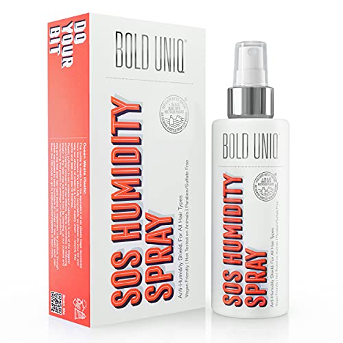 BOLD UNIQ Anti-Humidity Spray - Heat Protection, Vegan & Cruelty-Free, 5.9 Fl.Oz