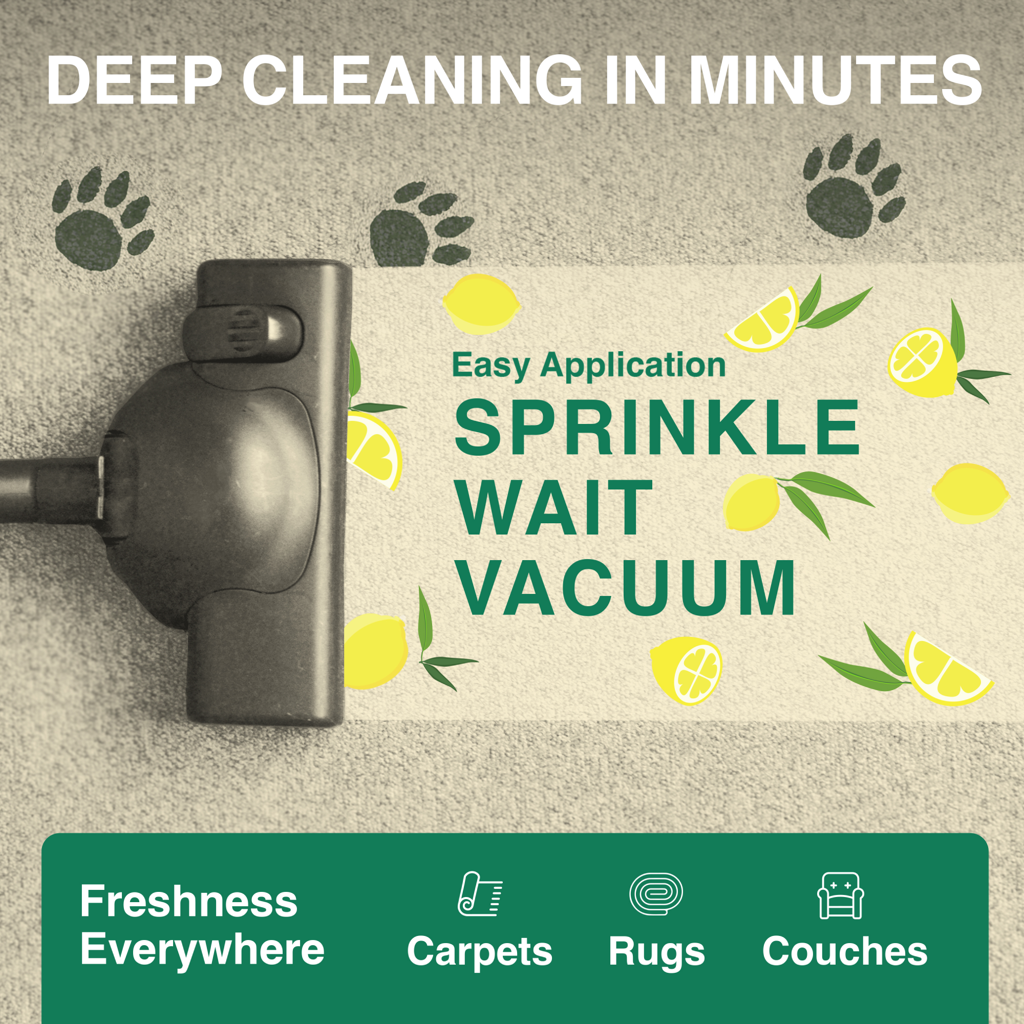 Good Natured Brand - Carpet Freshener & Deodorizer Powder