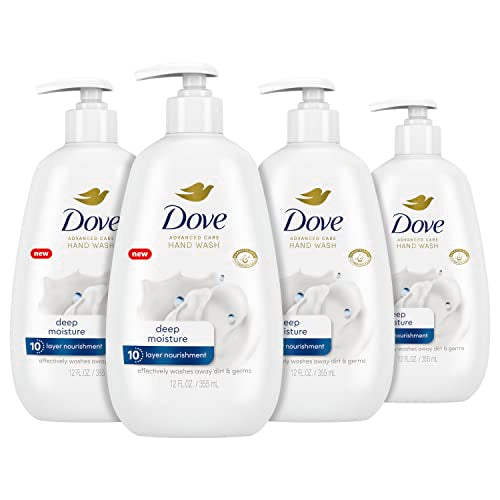 Dove Advanced Care Hand Wash - Deep Moisture Nourishment, Dermatologist Recommended - 12oz