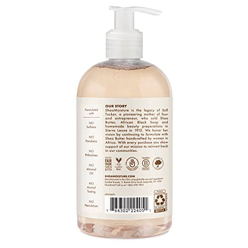 SheaMoisture Baby Shampoo & Body Wash - Nourishing Coconut Oil & Sweet Pea - 13oz