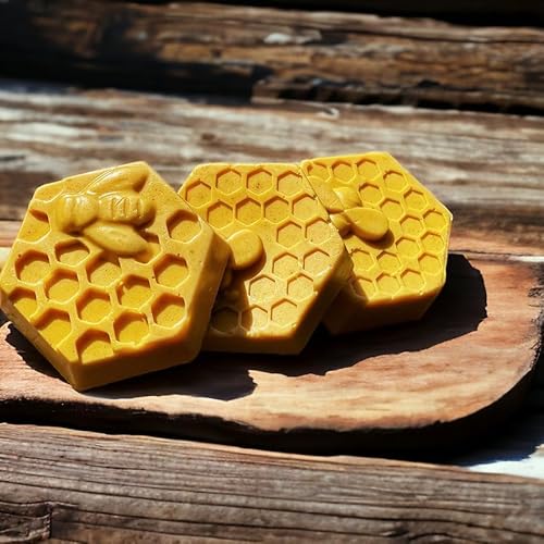 Bee-Youtiful Beauties Turmeric Honey Soap - Gentle Cleansing & Hydration for All Skin Types - 4oz