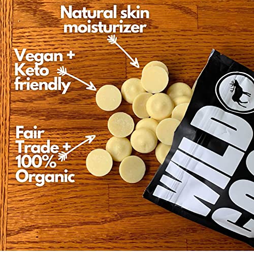 Wild Foods Cocoa Butter Wafers - Rich in Antioxidants, Vegan & Non-GMO - 32oz