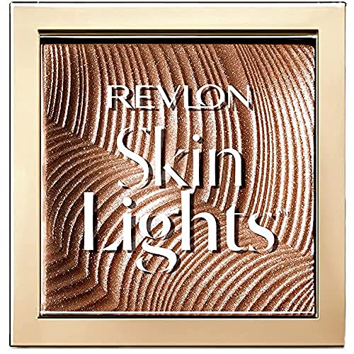 Revlon Skinlights Bronzer - Translucent Buildable Glow, Fragrance-Free, 115 Sunkissed Beam - 0.31 oz