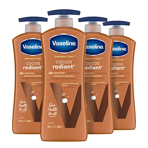 Vaseline Intensive Care Body Lotion - Ultra-Hydrating Cocoa Butter for Dry Skin - 20.3oz