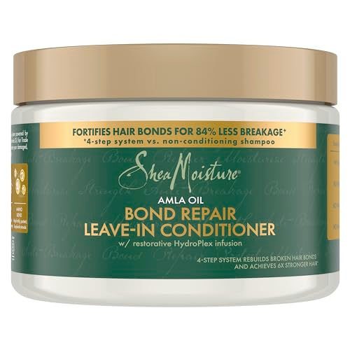 SheaMoisture Bond Repair Leave-In Conditioner - Strengthens Curls with Amla Oil, 11oz