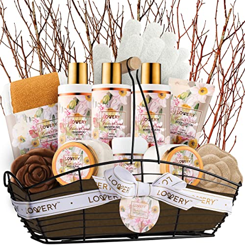 Deluxe Bath & Body Gift Set - Nourishing Spa Essentials with Vanilla Coconut - 13pcs