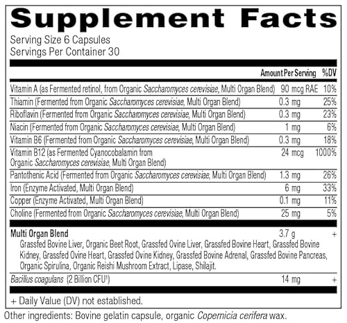 Ancient Nutrition Liver Supplement - Supports Organ, Cognitive & Immune Health - 180 Ct