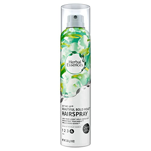 Herbal Essences Hair Spray - 24-Hour Hold, Color-Safe, pH Balanced, Lily of the Valley - 8 oz