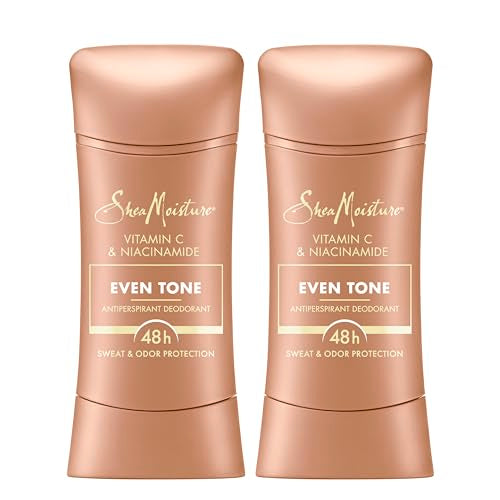 SheaMoisture Antiperspirant Deodorant - 48HR Odor Protection, Even Tone with Vitamin C - 2.6oz