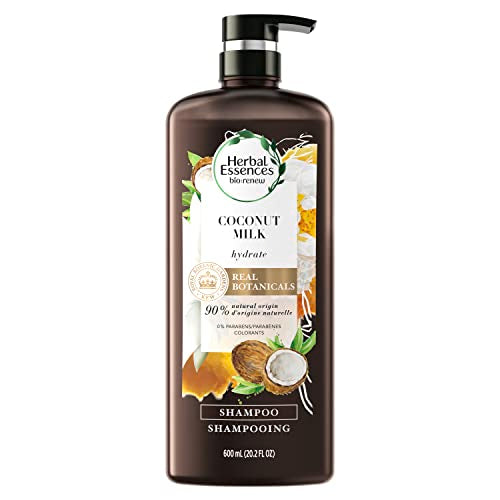 Herbal Essences Coconut Milk Shampoo - Hydrating, Paraben & SLES-Free, 20.2 Fl Oz