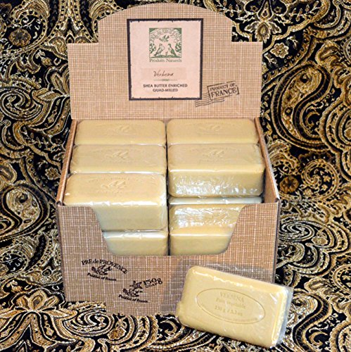 Pre de Provence Soap Set - Refreshing Verbena Scent, 18 Large 150g Bars for Luxurious Care