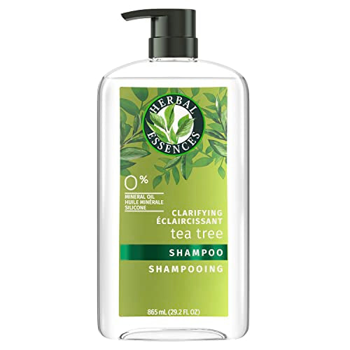 Herbal Essences Clarifying Shampoo - Removes Build-Up, Tea Tree Essence, Cruelty-Free - 29.2 Fl Oz