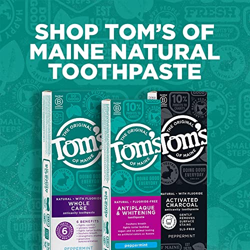 Tom's of Maine Toothpaste - Antiplaque & Whitening, Naturally Derived Ingredients - Spearmint, 5.5oz