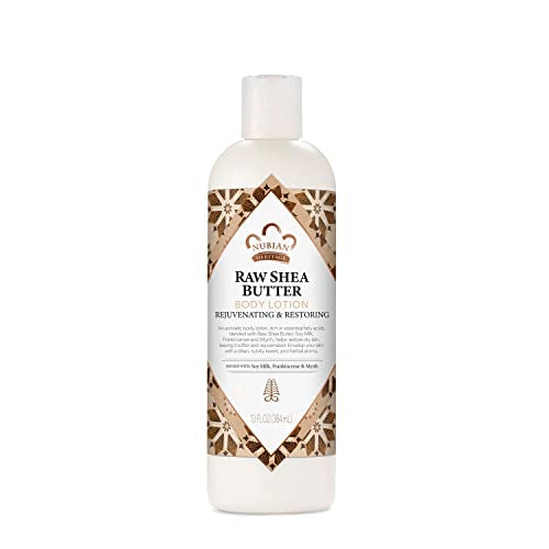 Nubian Heritage Body Lotion - Nourishes Dry Skin with Raw Shea Butter, 13 oz