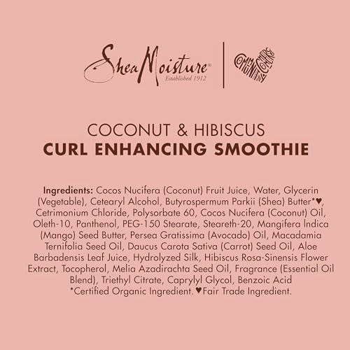 SheaMoisture Curl Enhancing Cream - Defines Curls, Reduces Frizz, Nourishing Oils - 12oz