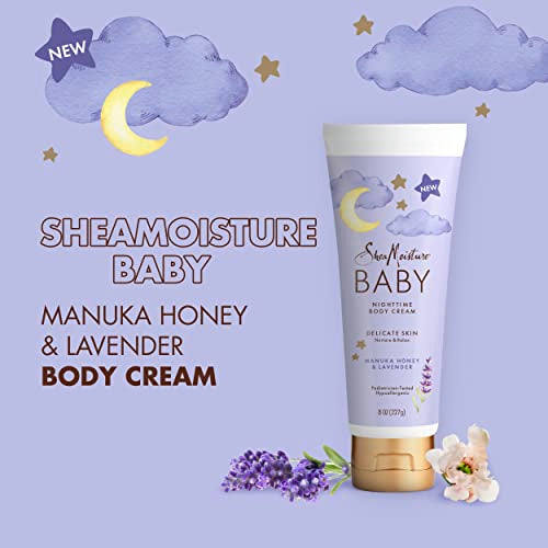 SheaMoisture Baby Lotion - Nourishing Manuka Honey & Lavender, Hypoallergenic - 8oz