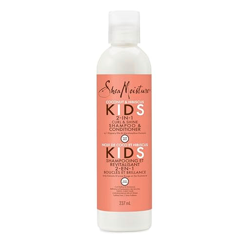 SheaMoisture Kids 2-in-1 Coconut Shampoo & Body Wash - Hydrates Dry Curls, 8 oz