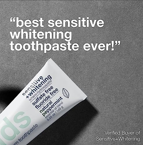 Davids Toothpaste - Remineralizes Enamel, Reduces Sensitivity, Natural Peppermint - 5.25oz