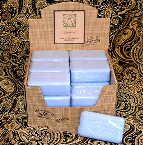 Pre de Provence Soap Set - Starflower Scent, Plant-Derived Fragrance - 18 x 150g Bars