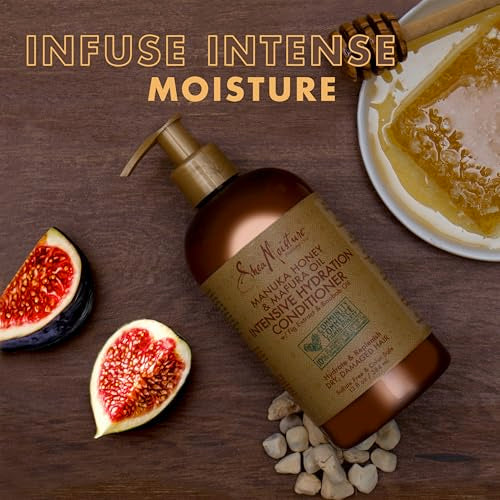 SheaMoisture Conditioner - Intense Hydration, Nourishing Manuka Honey & Mafura Oil - 13oz