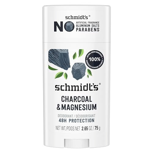 Schmidt's Essential Oil Deodorant - 24-Hour Odor Protection, Natural Ingredients - 2.65 oz