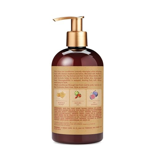 SheaMoisture Conditioner - Intense Hydration, Nourishing Manuka Honey & Mafura Oil - 13oz