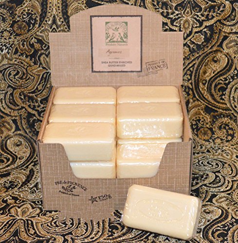 Pre de Provence Soap Set - Citrus Fruit Scent, Rich Shea Butter - 18 Large 150g Bars