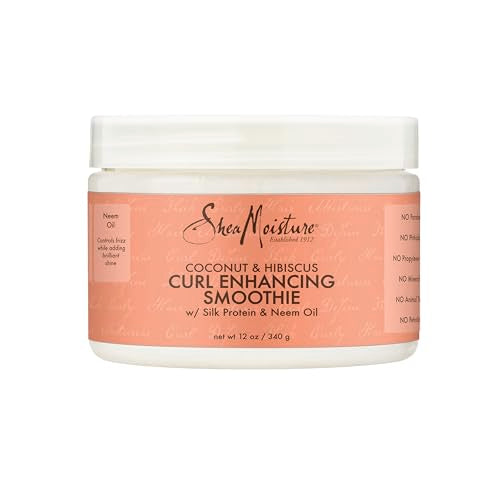 SheaMoisture Curl Enhancing Cream - Defines Curls, Reduces Frizz, Nourishing Oils - 12oz