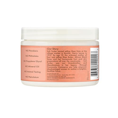 SheaMoisture Curl Enhancing Cream - Defines Curls, Reduces Frizz, Nourishing Oils - 12oz