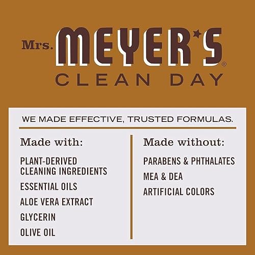 Mrs. Meyer's Hand Soap Variety Pack - Essential Oils, Cruelty-Free, Mild Citrus Scent - 12oz