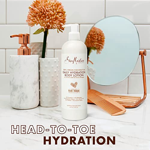 SheaMoisture Body Lotion - Nourishing Hydration, Paraben-Free with Coconut Oil - 16 oz