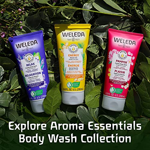 Weleda Aroma Essentials Body Wash - Relaxing Formula, Paraben-Free - 6.8 Fl Oz