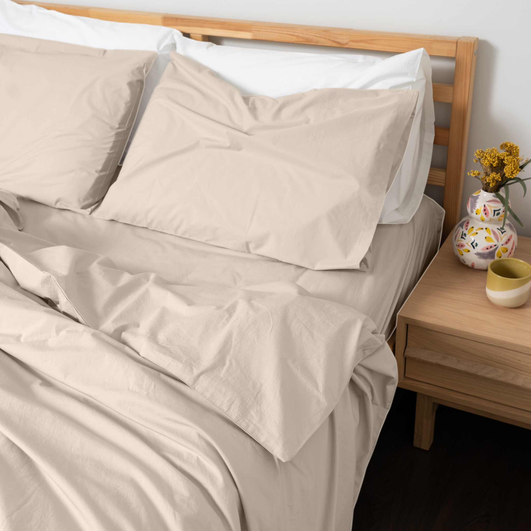 Cool & Crisp Percale Duvet Set