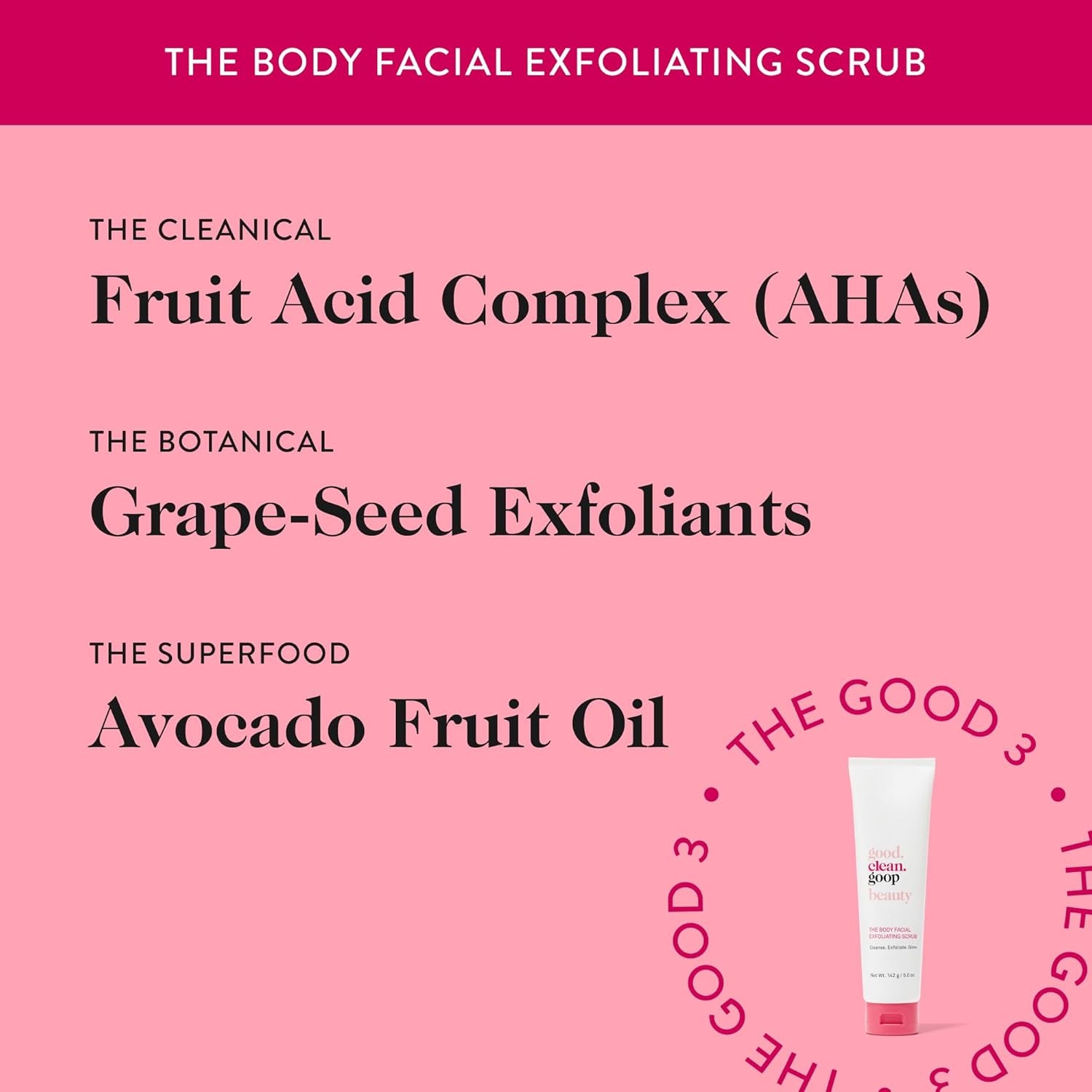 Beauty the Body Facial Exfoliating Scrub & the Powerscrub Scalp Detox | 5 Oz Body Exfoliant & Cleanser for Glowing Skin | 4 Fl Oz Clarifying Shampoo to Detoxify Hair and Scalp