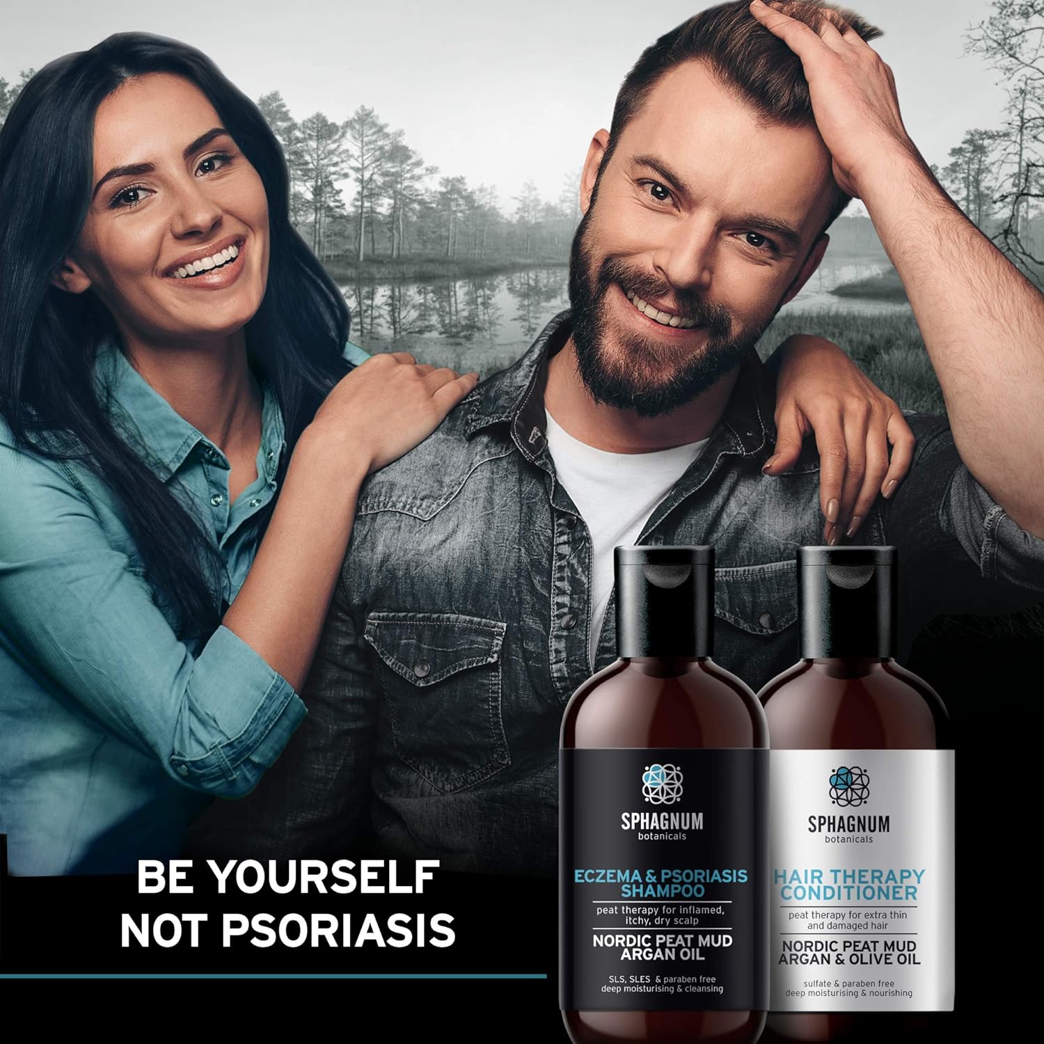 Psoriasis Shampoo and Conditioner Set