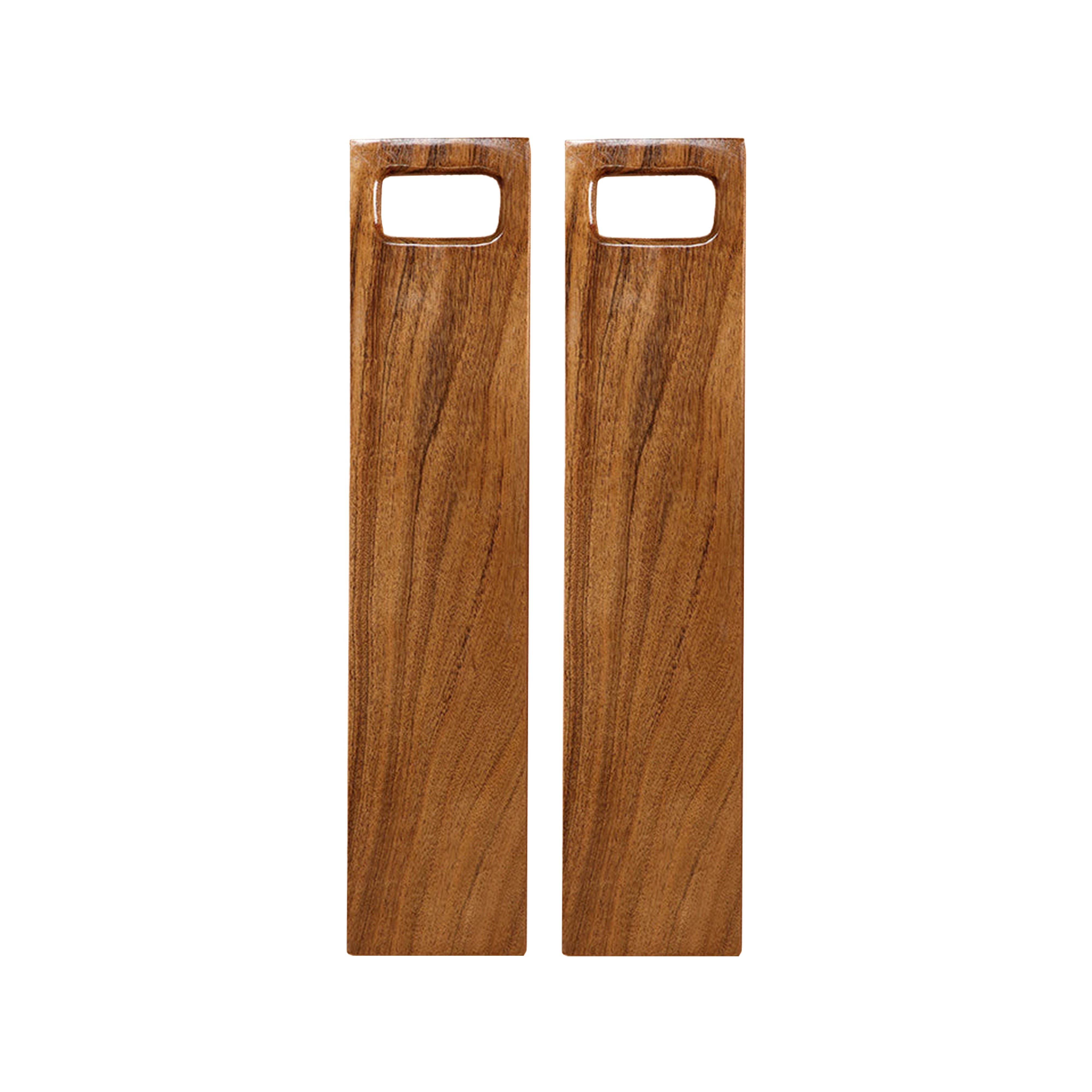 Teak Wood Charcuterie Board | 2 Pack, 17.9" x 3.6"