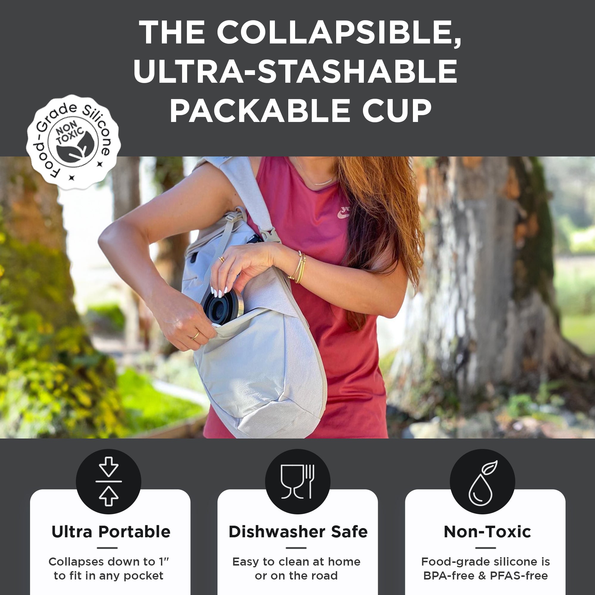 Collapsible Pocket Pint | 16 oz