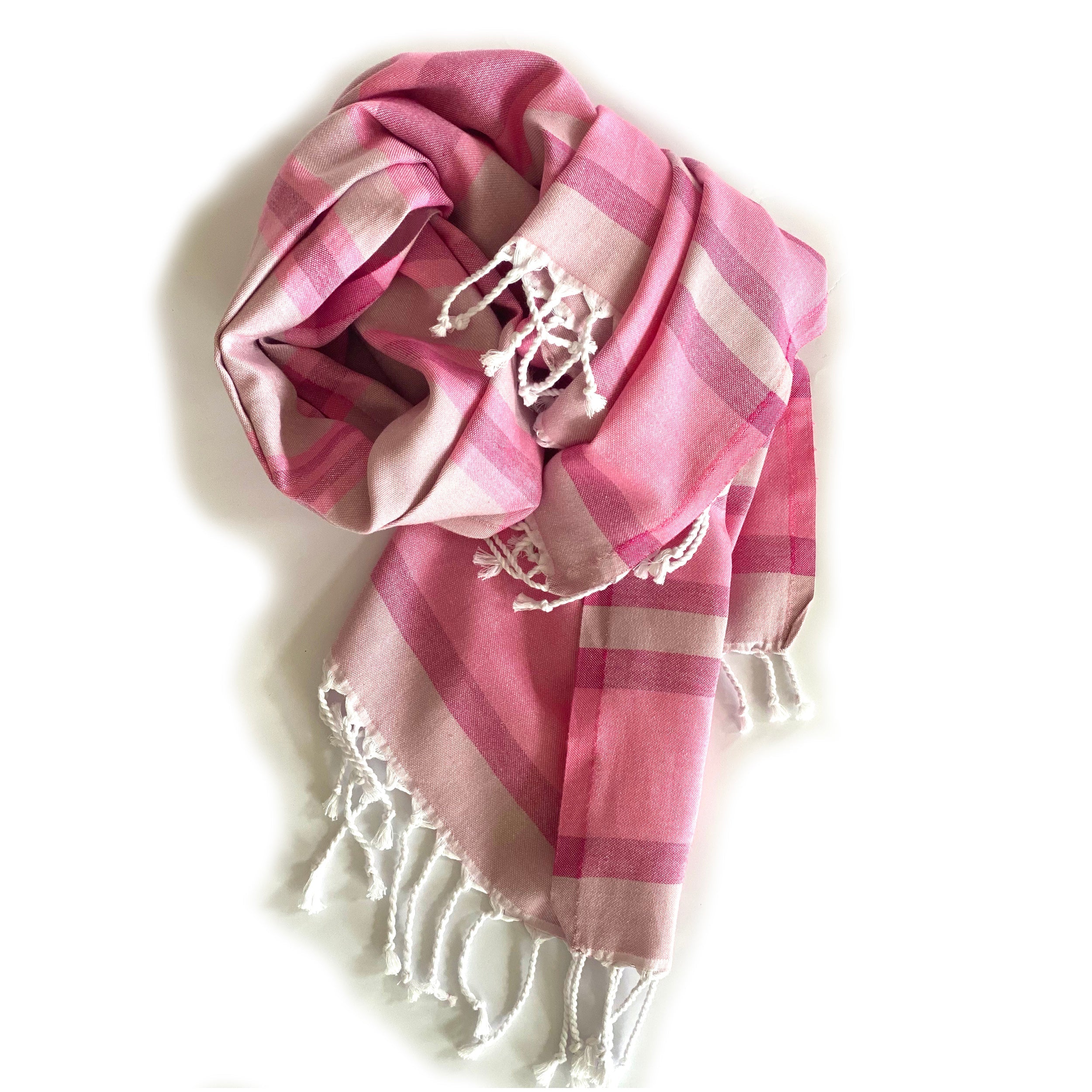 Turkish Towel/Blanket | Samara, Pink, 71" x 39"