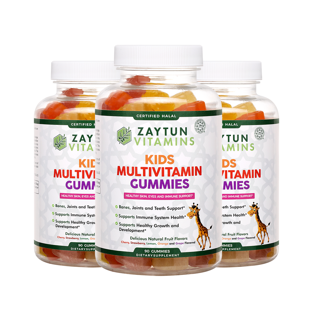 Kids Multivitamin Gummies | 3 Pack, Chewable, Fruit Flavor