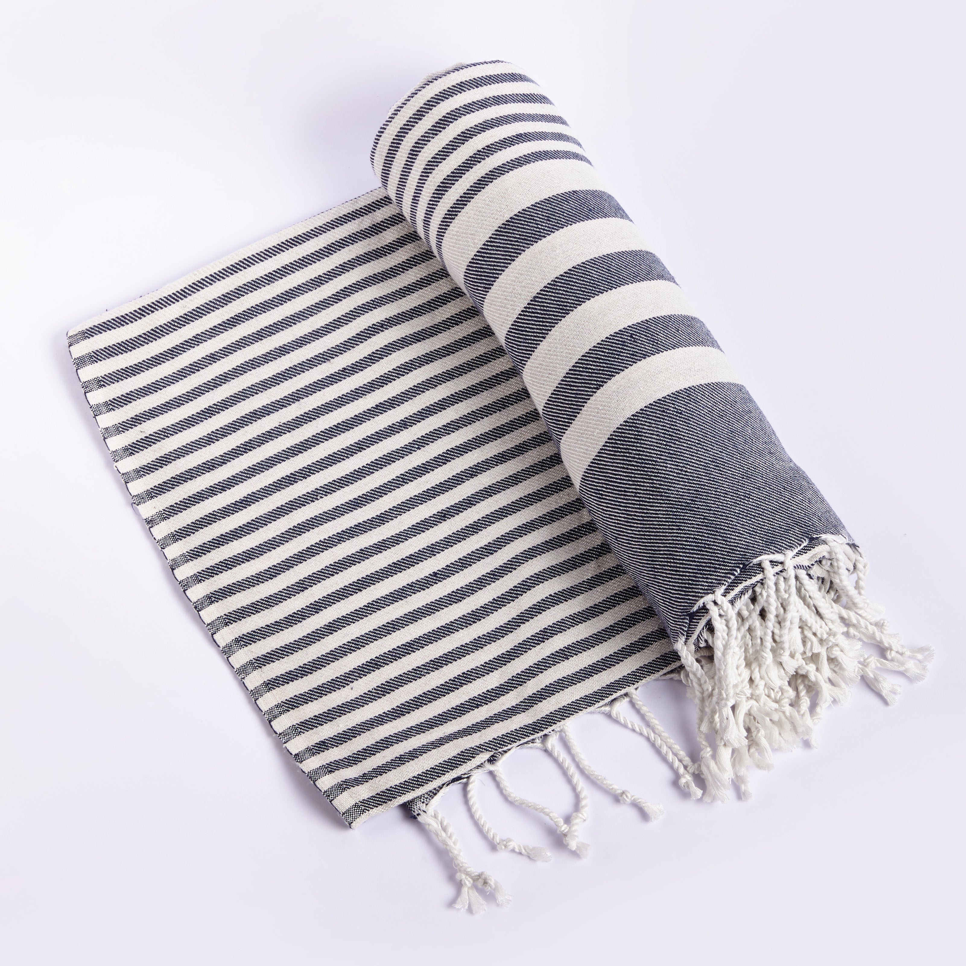 Upcycled Cotton Throw Blanket | Ultra Soft, 180x150 cm