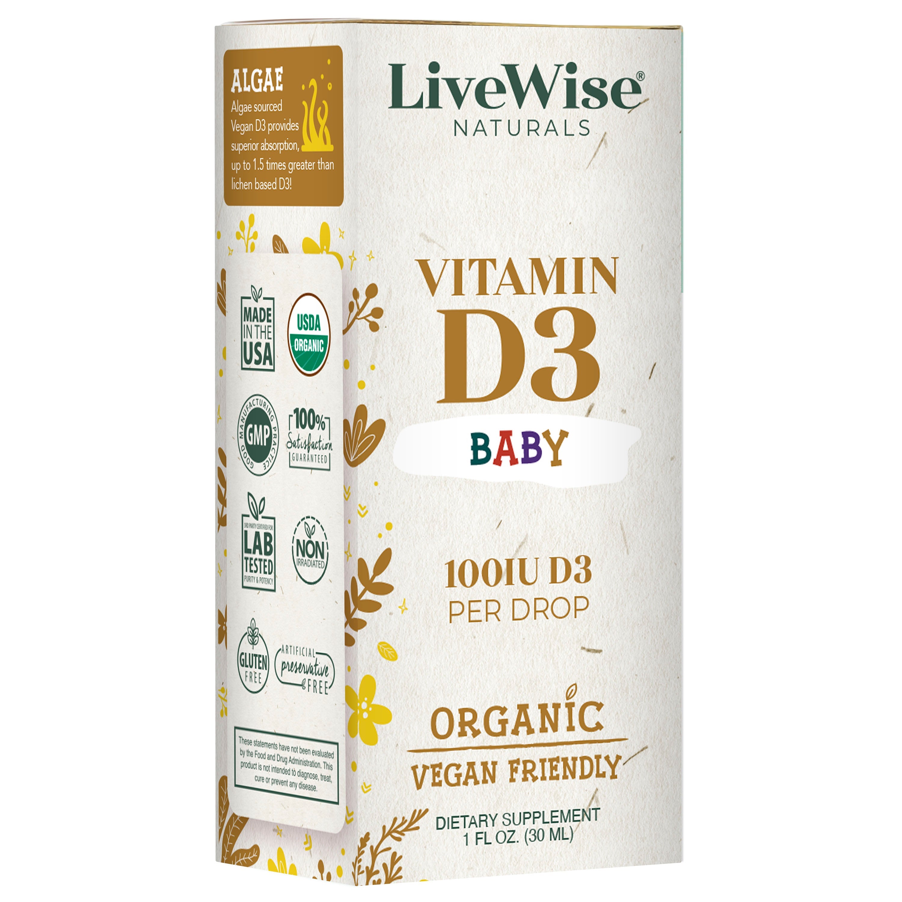 Vitamin D3 for Infants & Toddlers