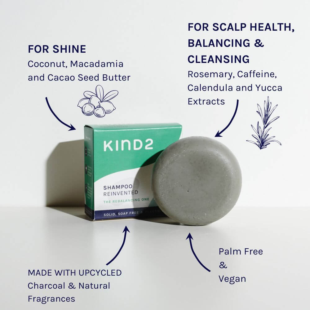 The Rebalancing One - solid shampoo bar