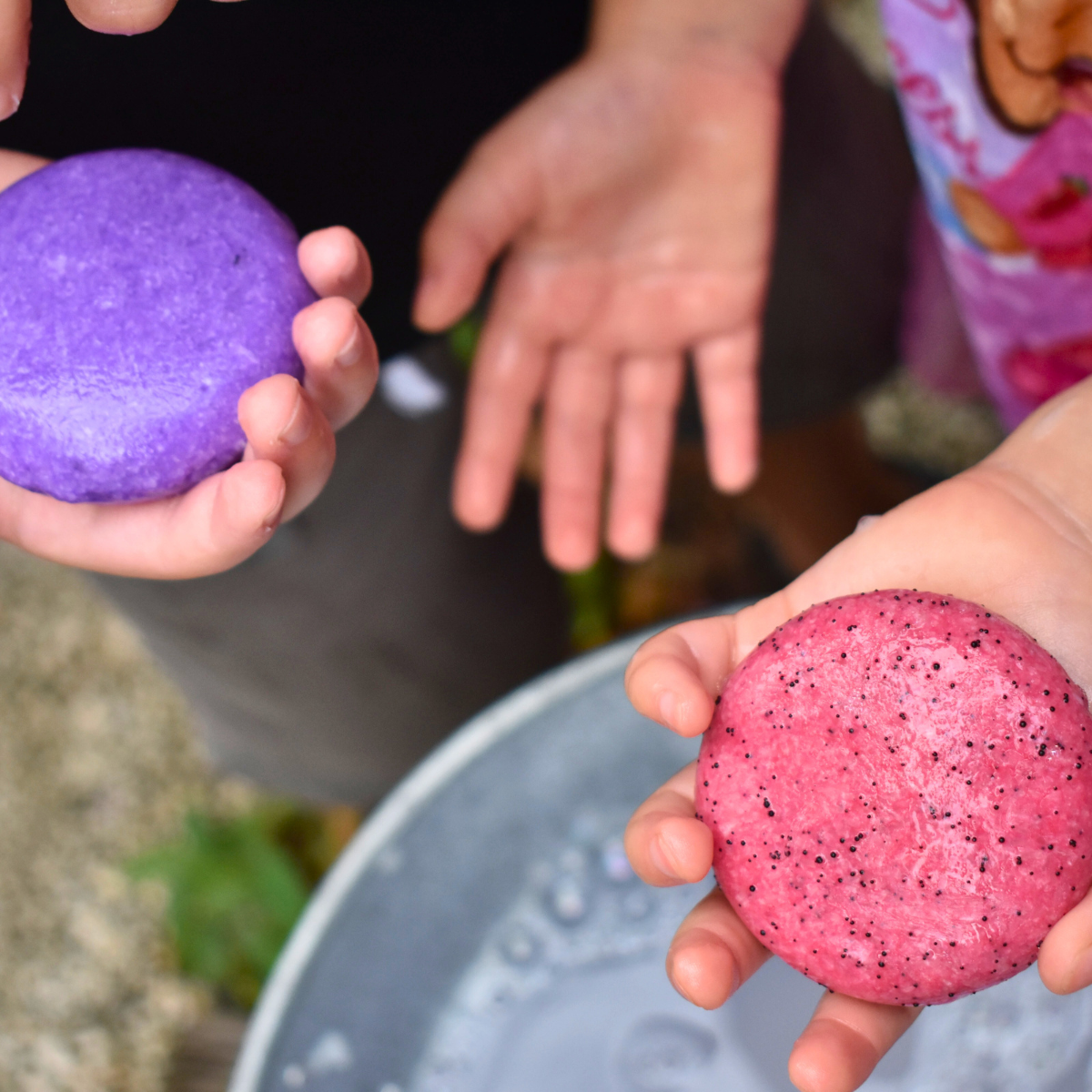 Zero Waste Kids Shampoo Bars by Tangie