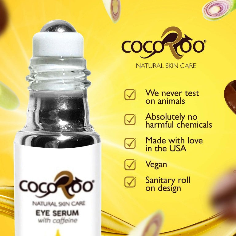 Eye Serum | Caffeine Infused, Lemongrass Scent