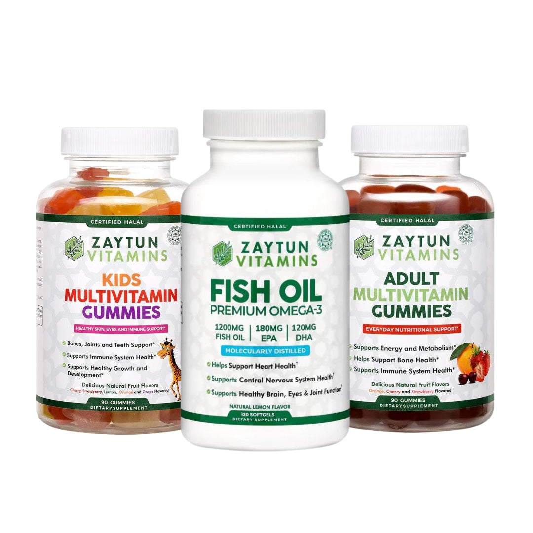 Multivitamin Gummies | Fish Oil + Adult & Kids Bundle