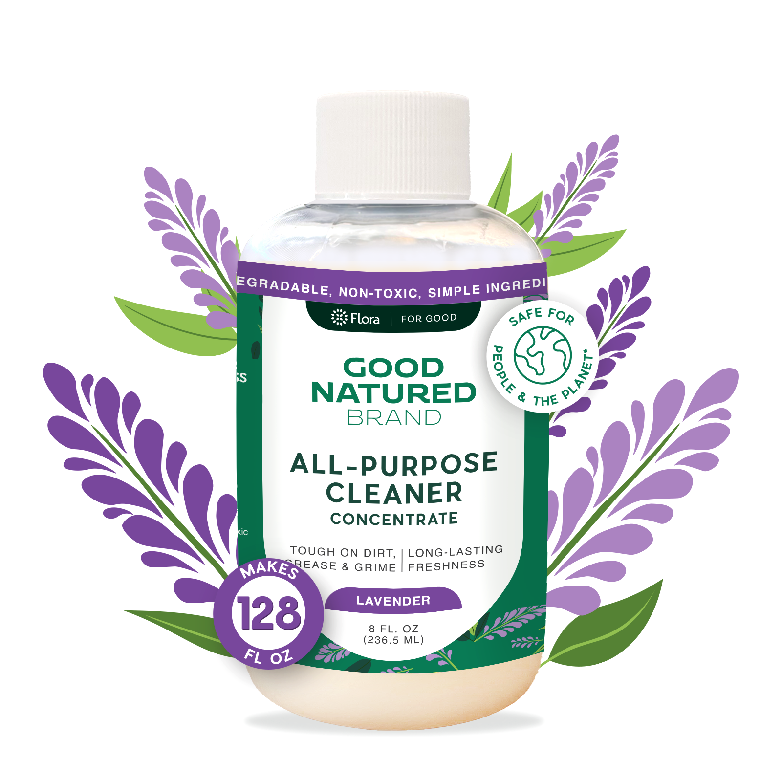 Good Natured Brand - All Purpose Cleaner Concentrate - Lavender