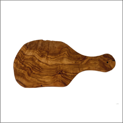 Original Olive Wood Cutting Board with Handle