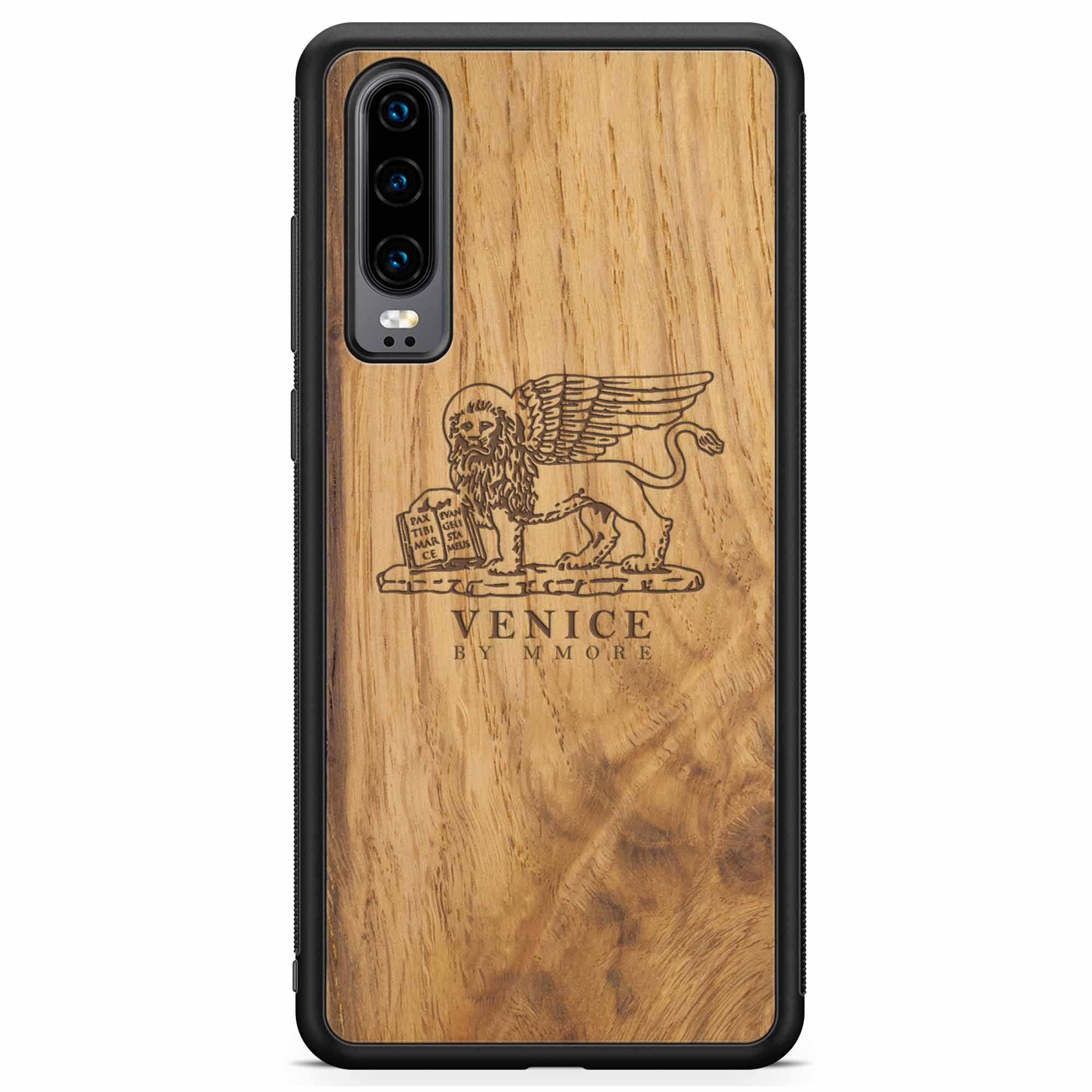 Venice Oak Wood Phone Case | Mark of Lion, Full Protection